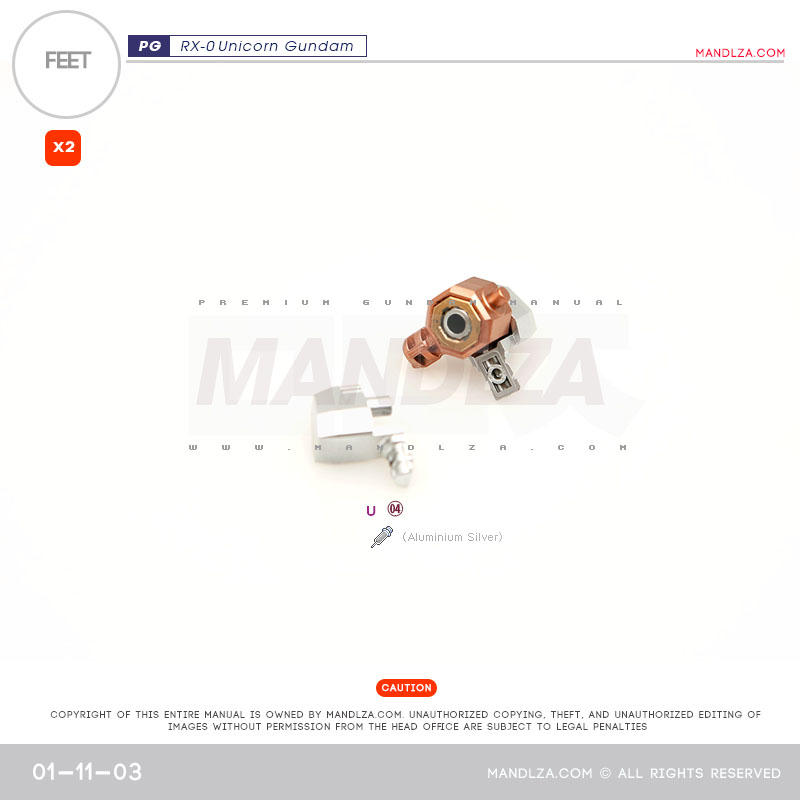 PG] RX-0 UNICORN FEET 01-11