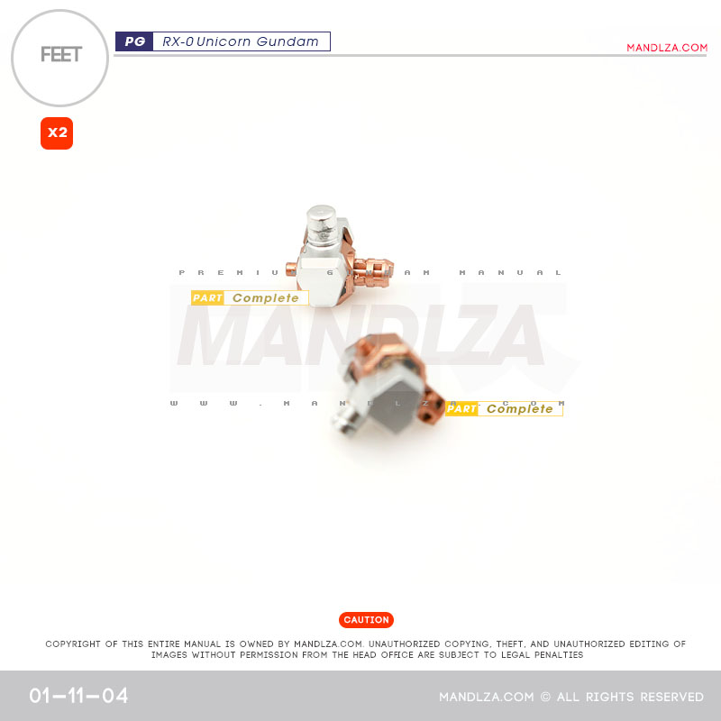 PG] RX-0 UNICORN FEET 01-11