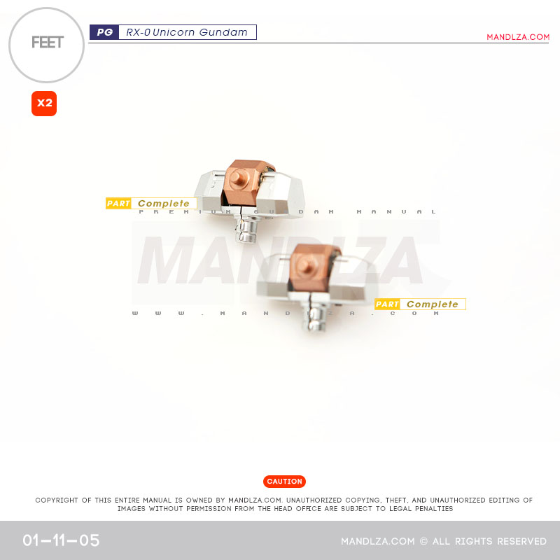 PG] RX-0 UNICORN FEET 01-11