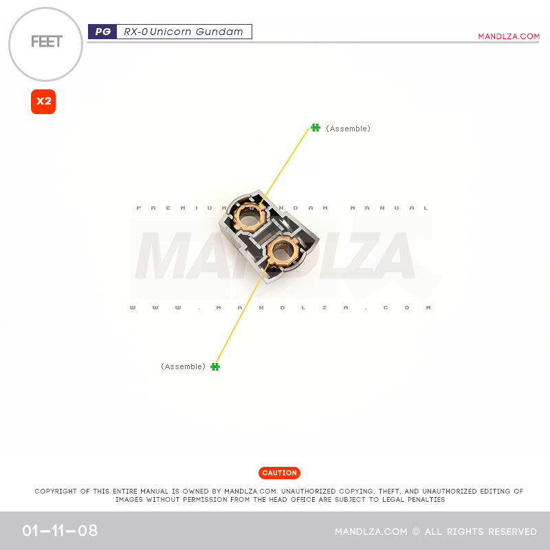 PG] RX-0 UNICORN FEET 01-11