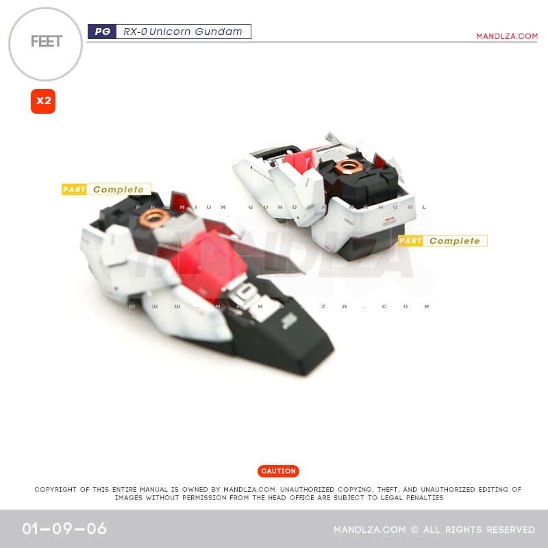 PG] RX-0 UNICORN FEET 01-09