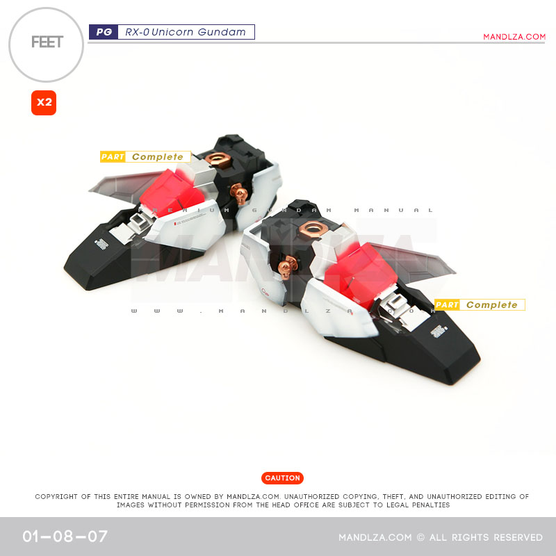 PG] RX-0 UNICORN FEET 01-08