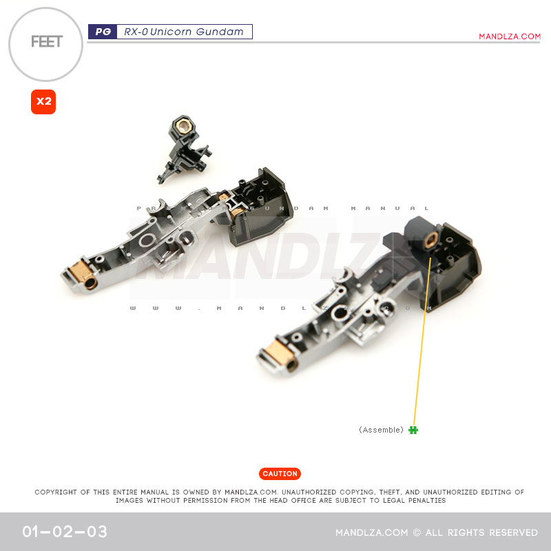 PG] RX-0 UNICORN FEET 01-02