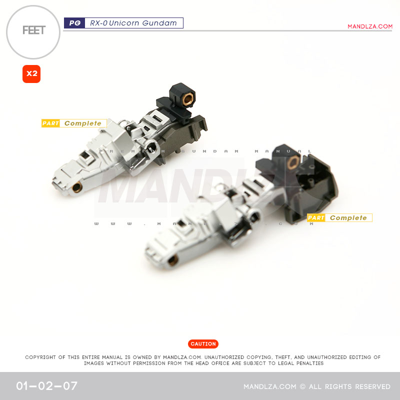 PG] RX-0 UNICORN FEET 01-02