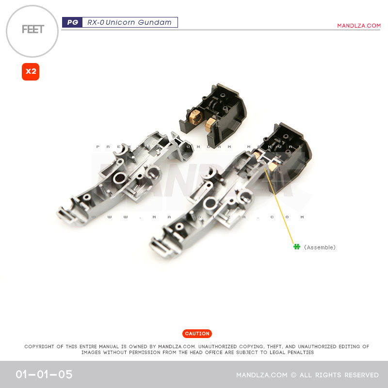 PG] RX-0 UNICORN FEET 01-01