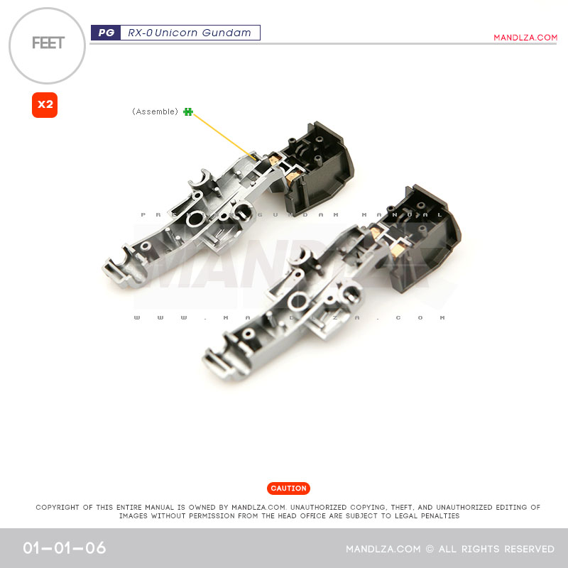 PG] RX-0 UNICORN FEET 01-01