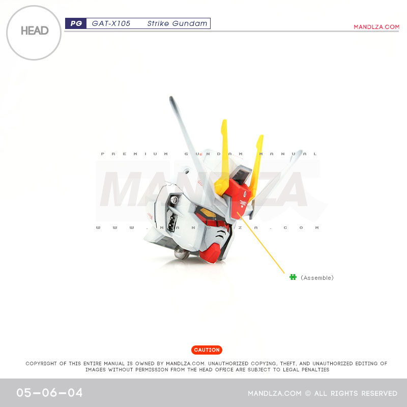 PG] GAT-X105 STRIKE  HEAD 05-06