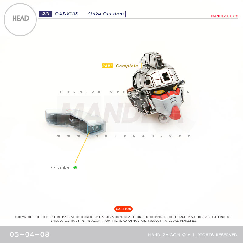 PG] GAT-X105 STRIKE HEAD 05-04