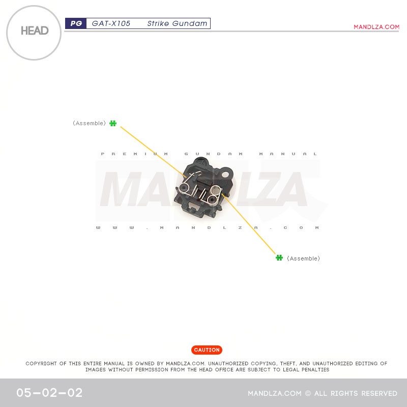 PG] GAT-X105 STRIKE HEAD 05-02