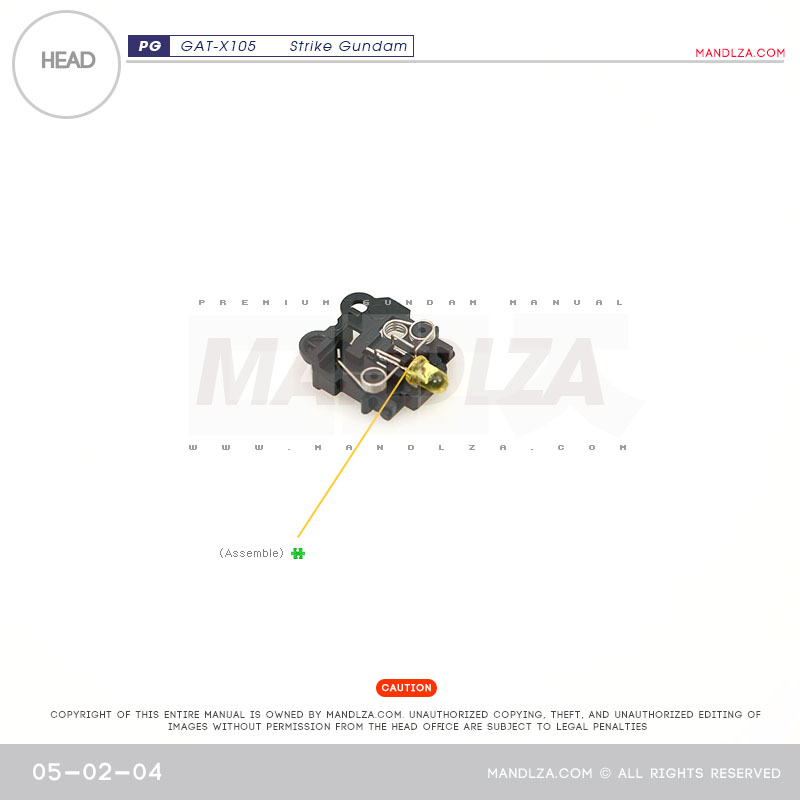 PG] GAT-X105 STRIKE HEAD 05-02