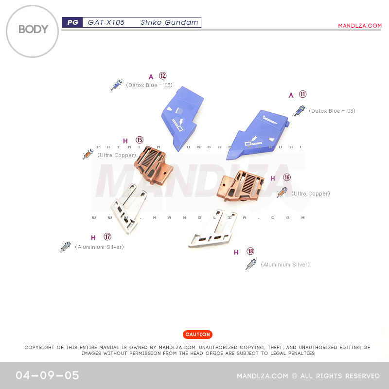 PG] GAT-X105 STRIKE BODY 04-09