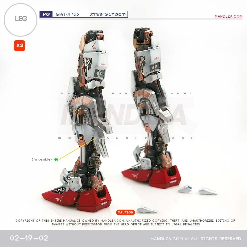 PG] GAT-X105 STRIKE LEG 02-19