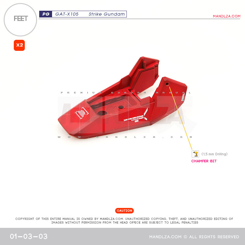 PG] GAT-X105 STRIKE FEET 01-03