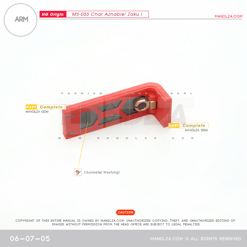 G] The Origin-Zaku I ARM 06-07