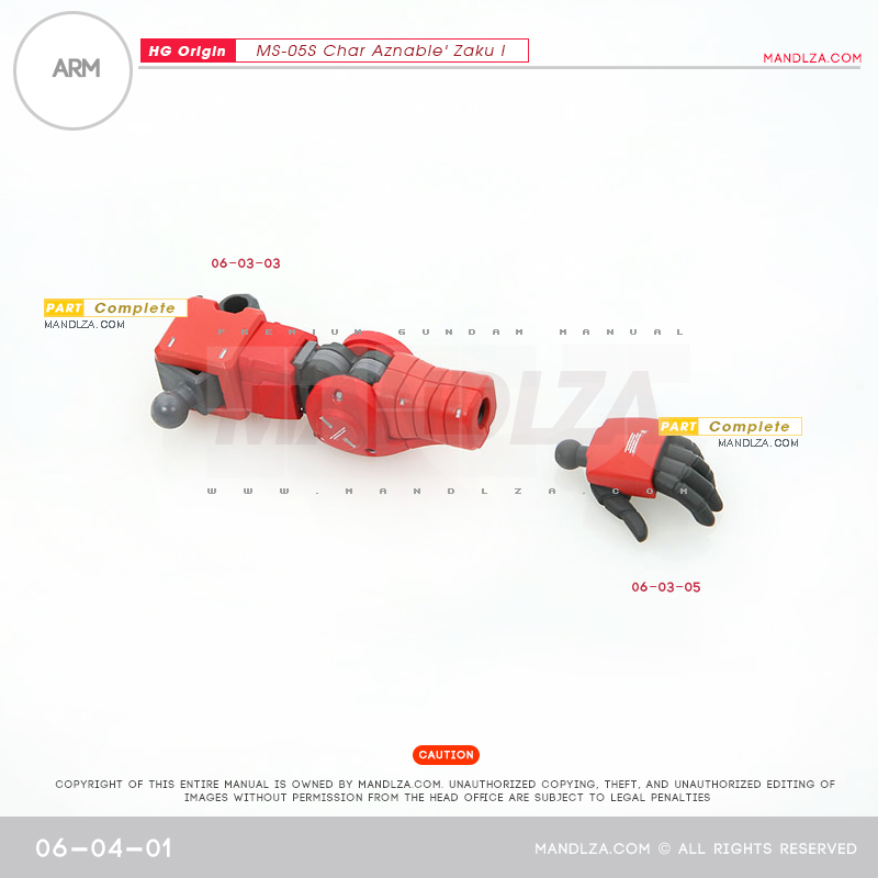 G] The Origin-Zaku I ARM 06-04