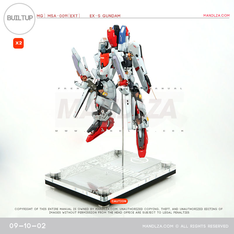 MG] EX-S GUNDAM BUILTUP 10-01