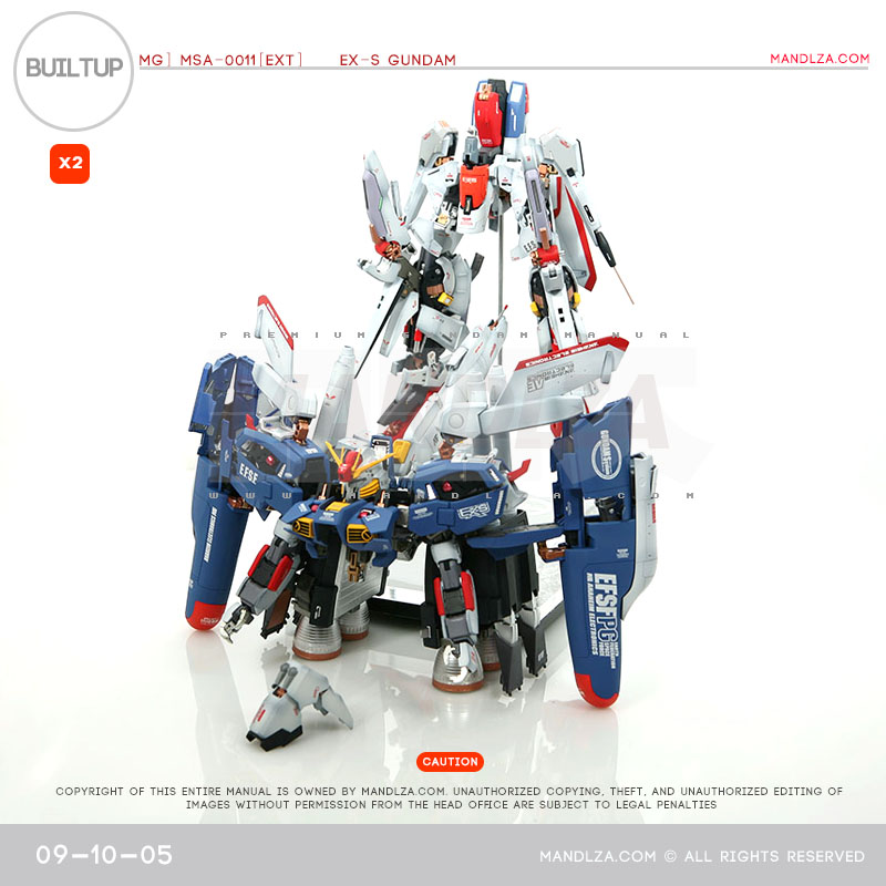 MG] EX-S GUNDAM BUILTUP 10-01