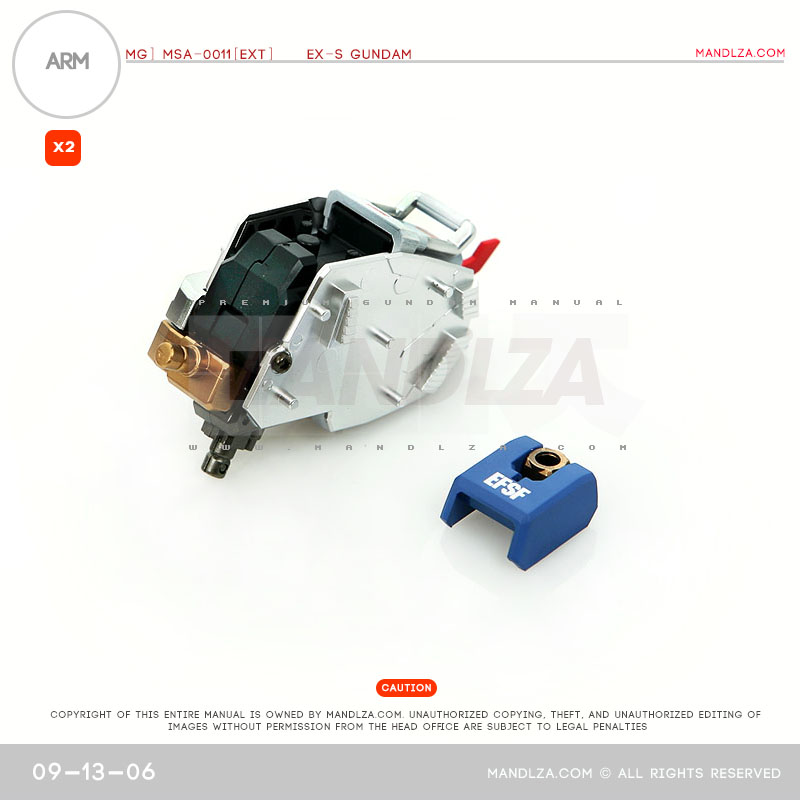MG] EX-S GUNDAM ARM 09-13