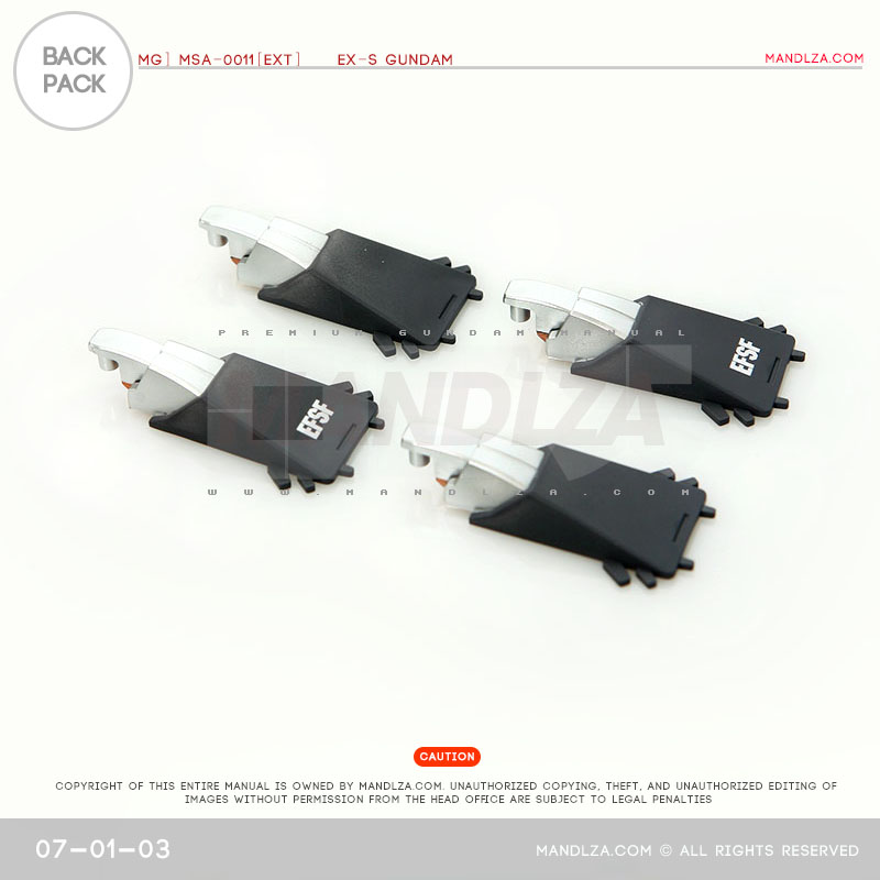 MG] EX-S GUNDAM BackPack 07-01
