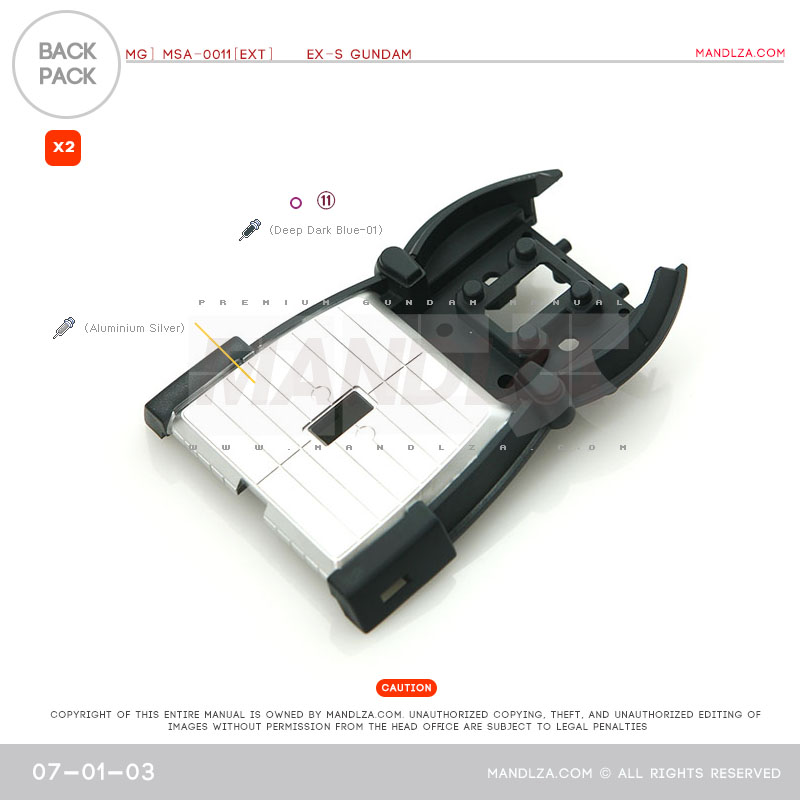 MG] EX-S GUNDAM BackPack 07-01