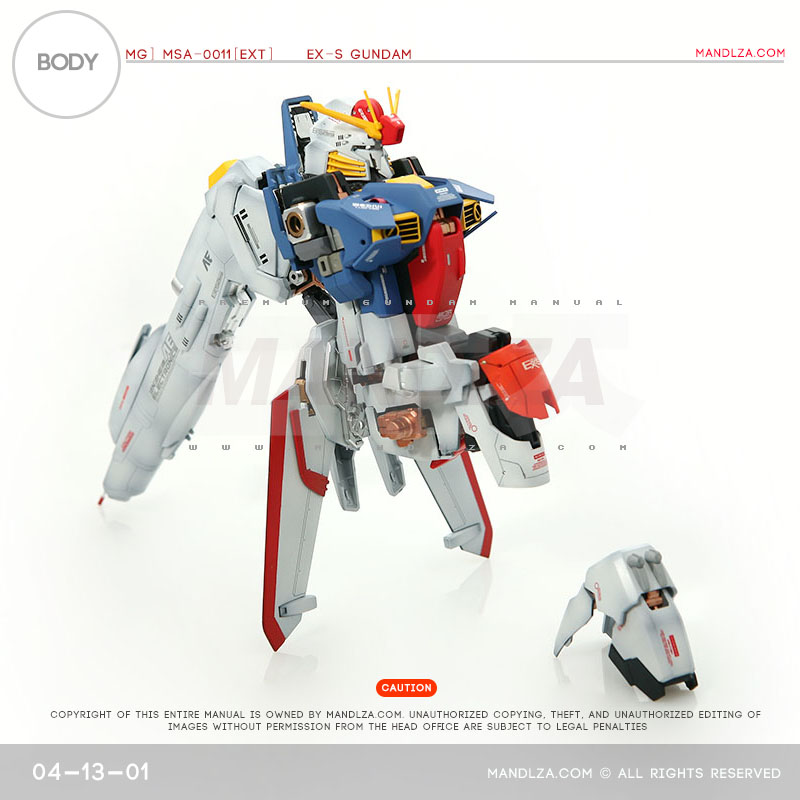 MG] EX-S GUNDAM Body02 04-13