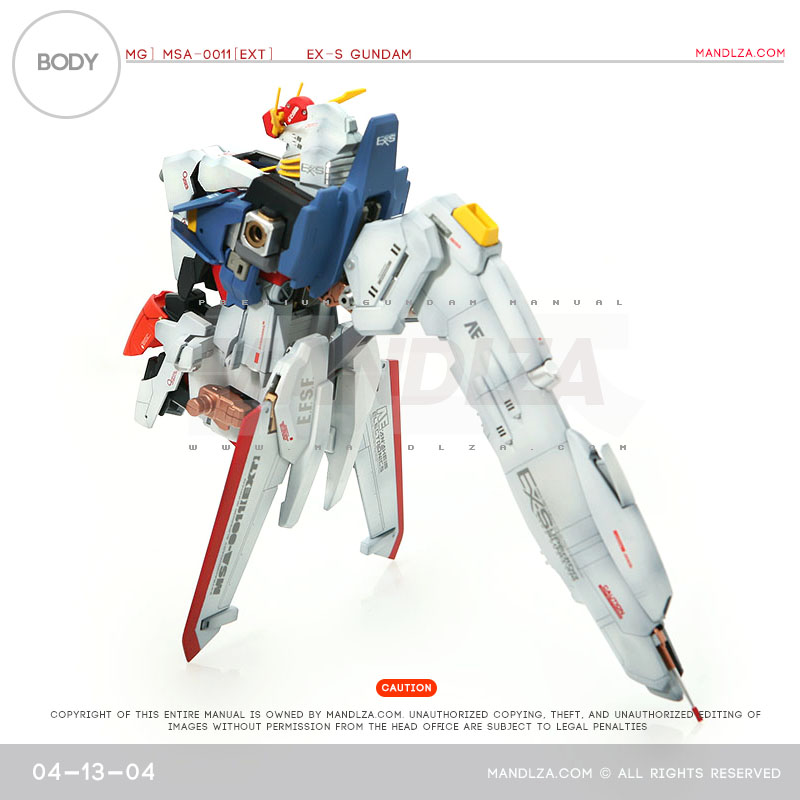 MG] EX-S GUNDAM Body02 04-13