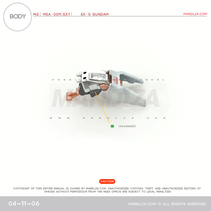 MG] EX-S GUNDAM Body02 04-11