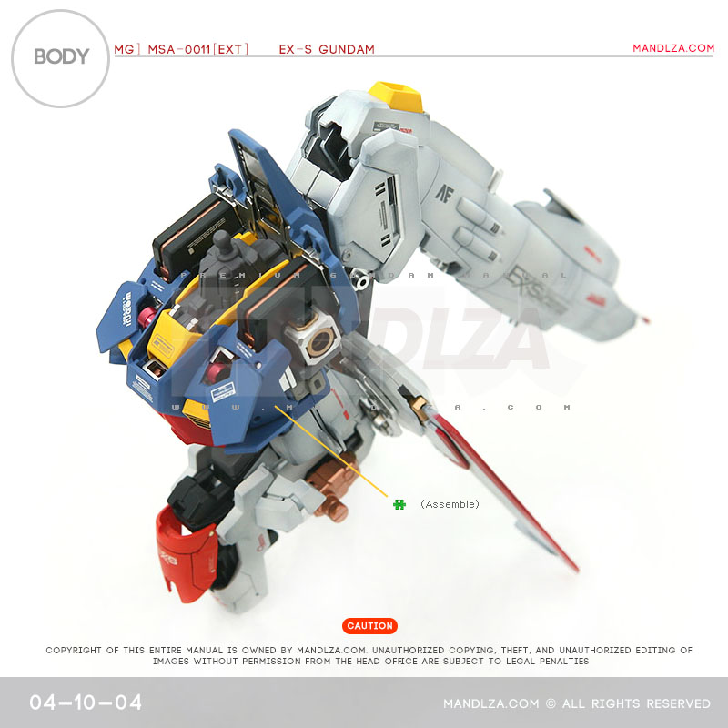 MG] EX-S GUNDAM Body02 04-10