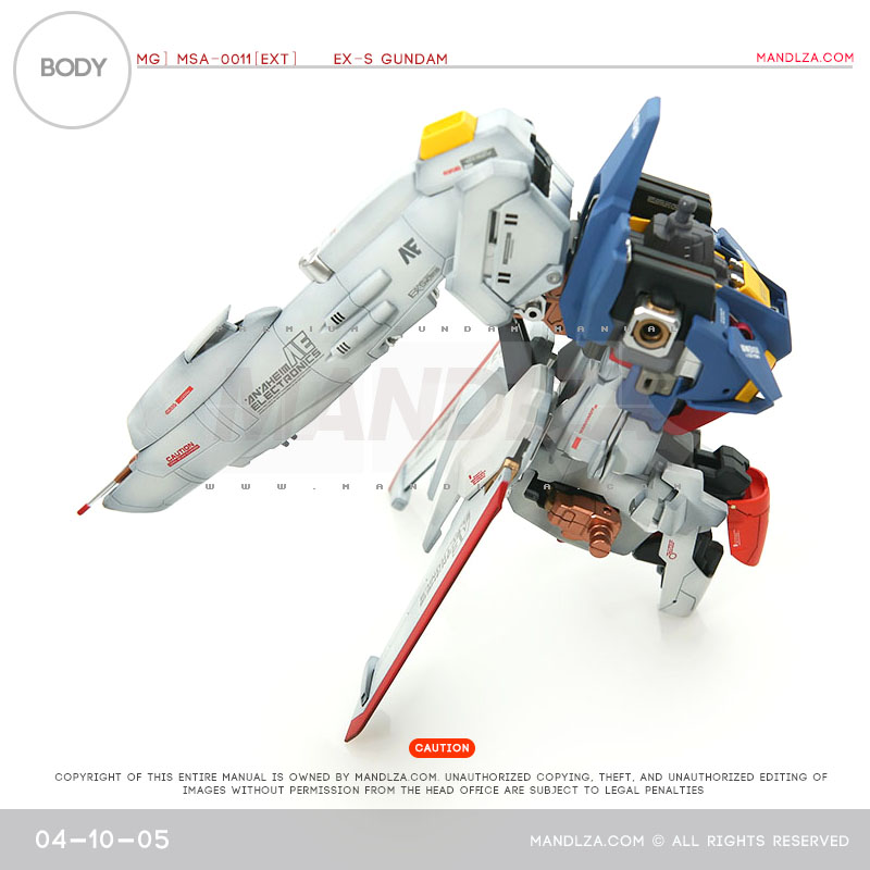 MG] EX-S GUNDAM Body02 04-10