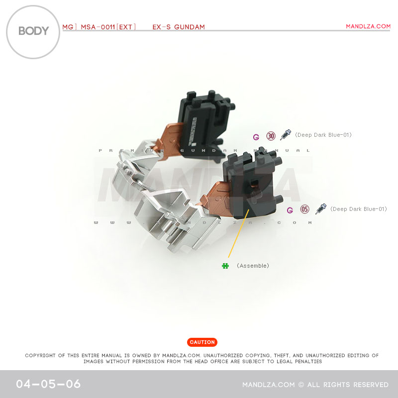 MG] EX-S GUNDAM Body02 04-05
