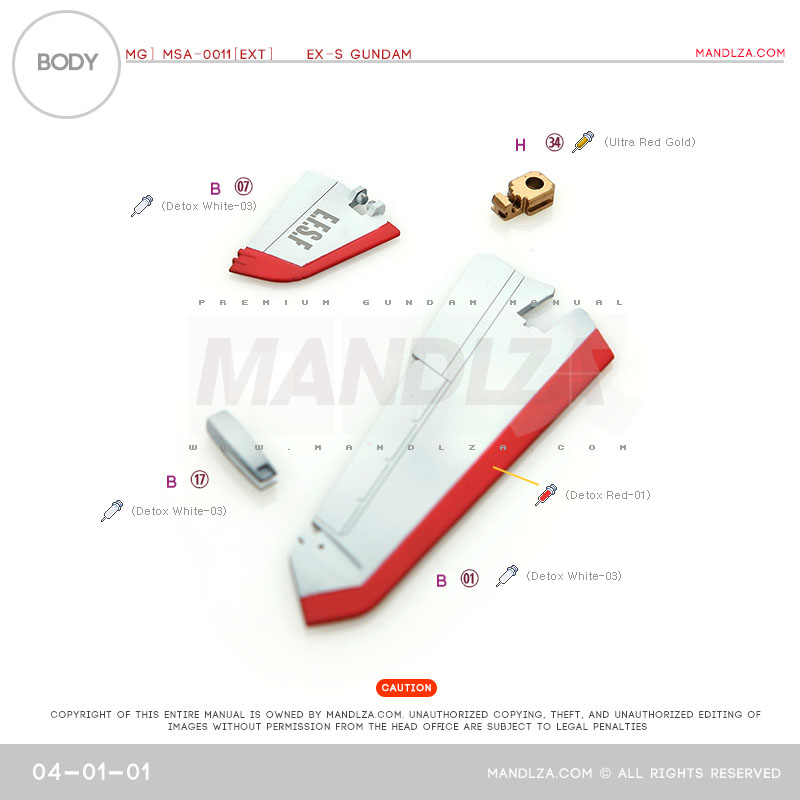 MG] EX-S GUNDAM Body02 04-01