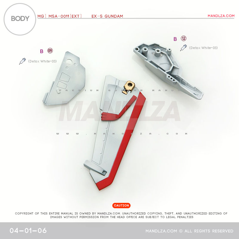 MG] EX-S GUNDAM Body02 04-01