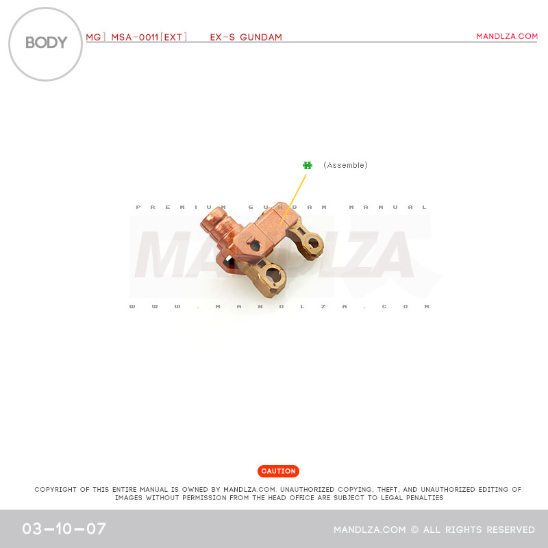 MG] EX-S GUNDAM Body01 03-10