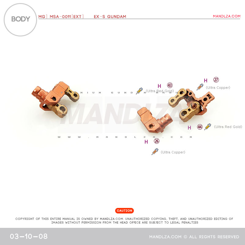 MG] EX-S GUNDAM Body01 03-10