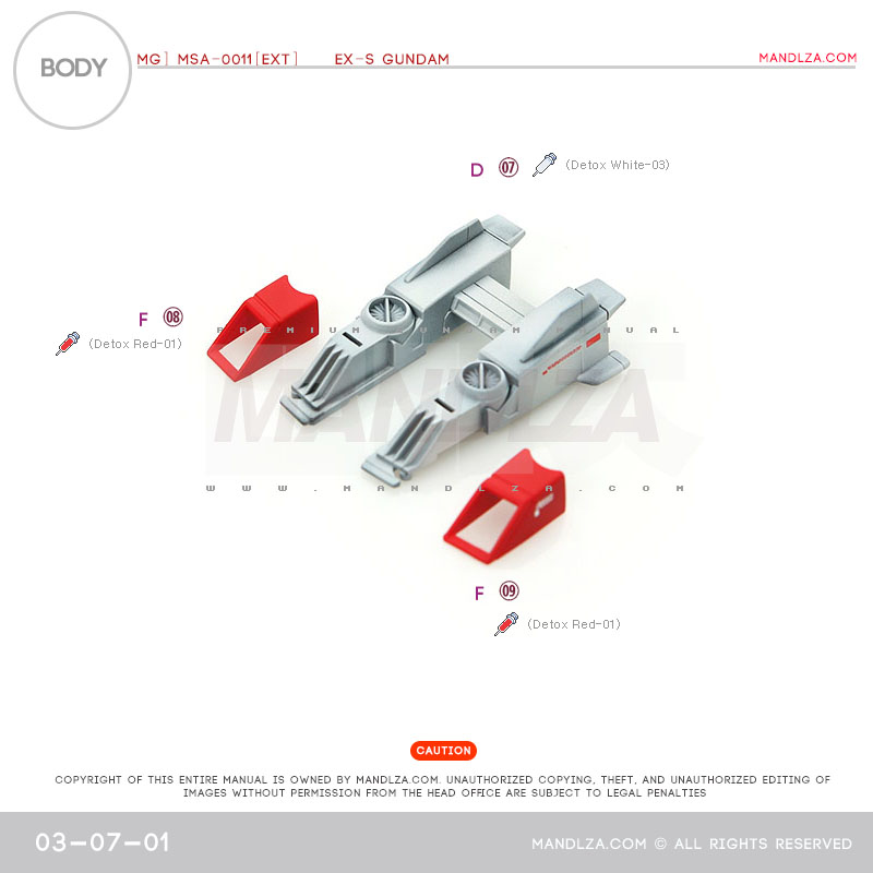 MG] EX-S GUNDAM Body01 03-07