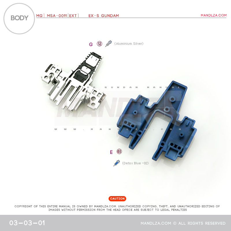 MG] EX-S GUNDAM Body01 03-03