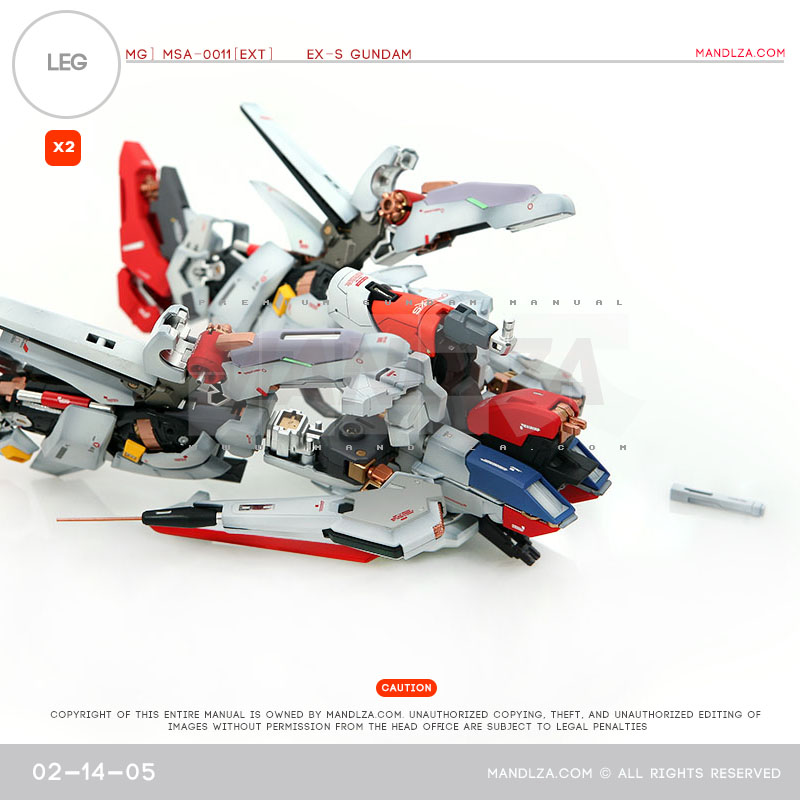 MG] EX-S GUNDAM LEG 02-16