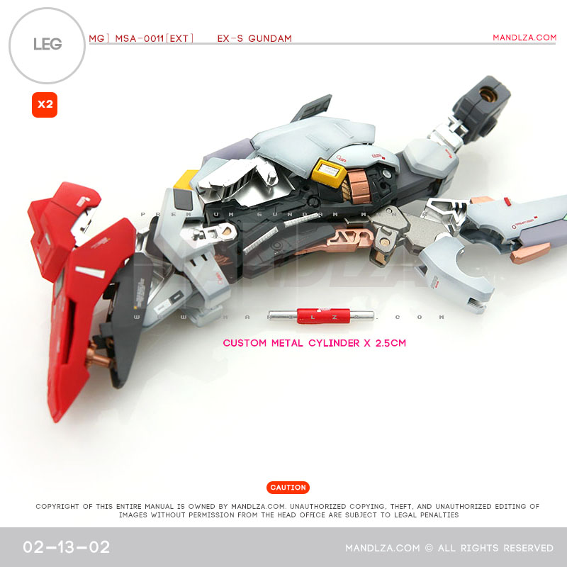 MG] EX-S GUNDAM LEG 02-13