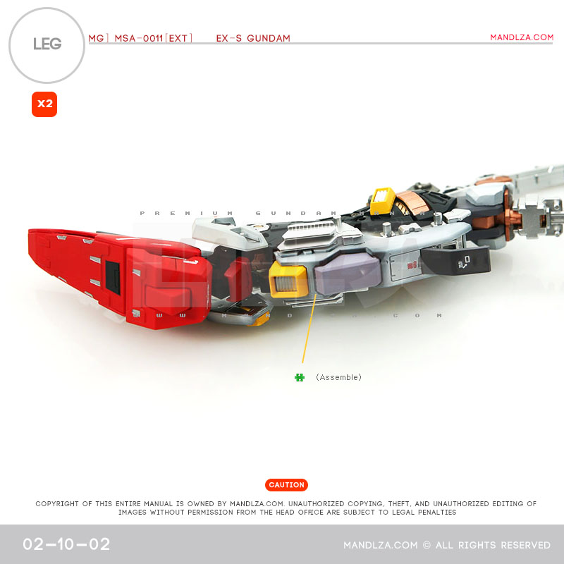 MG] EX-S GUNDAM LEG 02-10