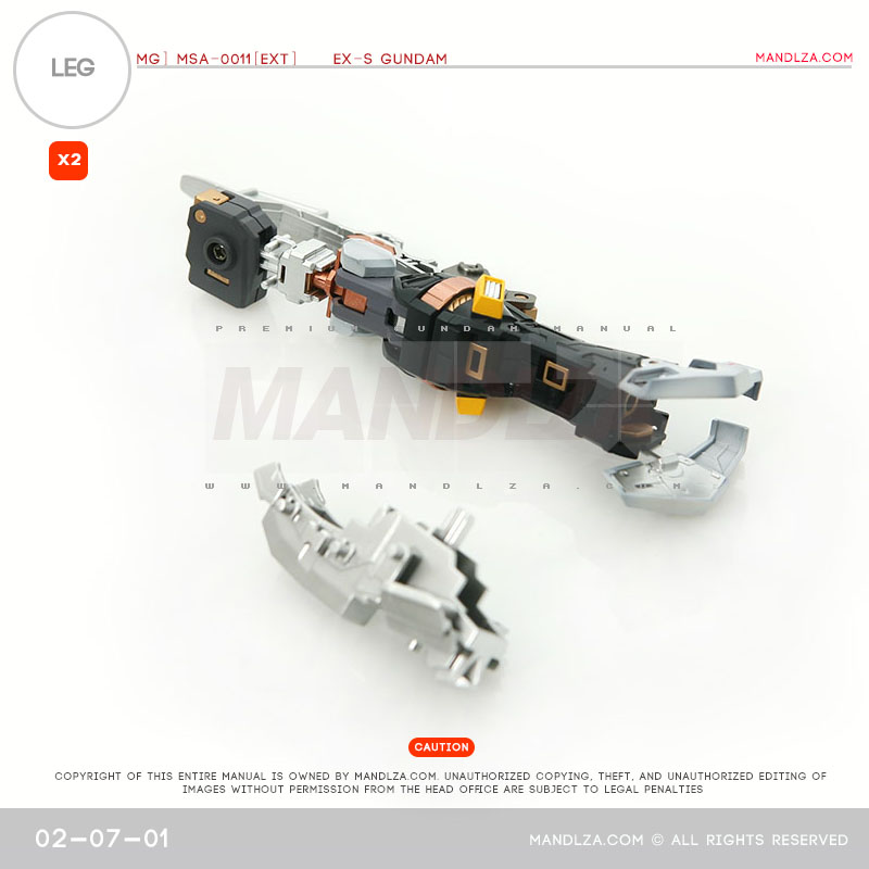 MG] EX-S GUNDAM LEG 02-07
