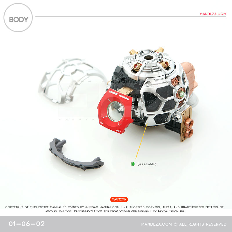 MG] BALL Ver.Ka BODY 01-06