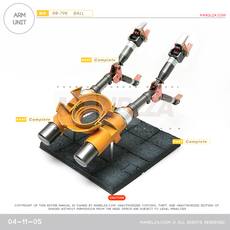 MG] BALL Ver.Ka ARM UNIT 04-11
