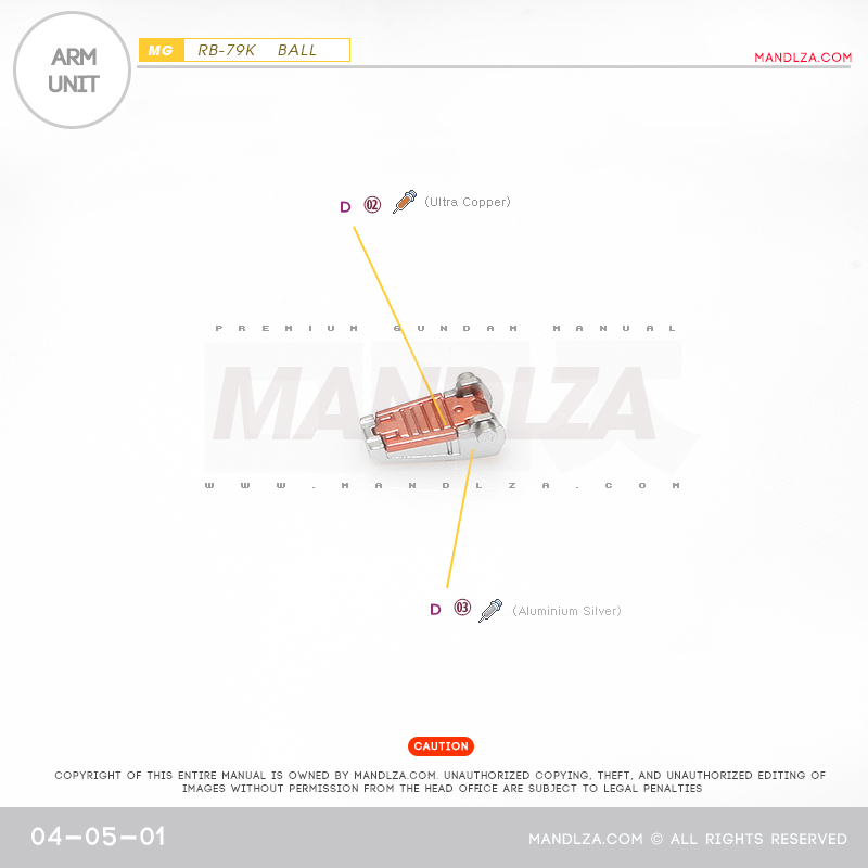 MG] BALL Ver.Ka ARM UNIT 04-05