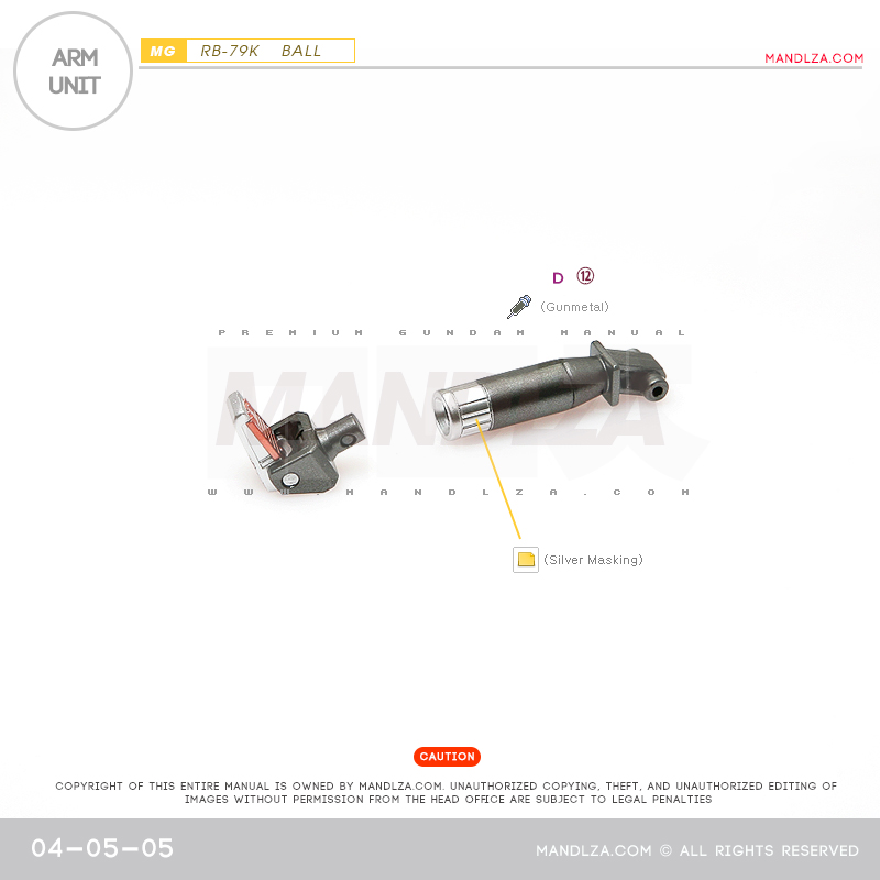 MG] BALL Ver.Ka ARM UNIT 04-05