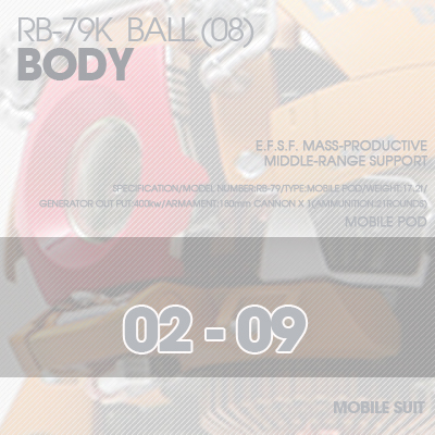 MG] BALL Ver.Ka BODY 02-09