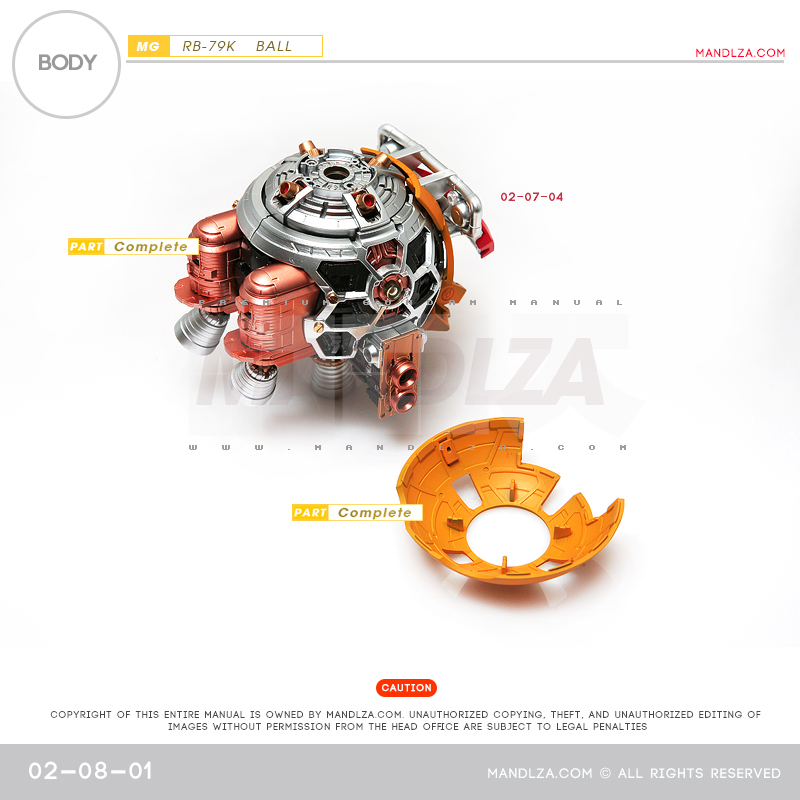 MG] BALL Ver.Ka BODY 02-08