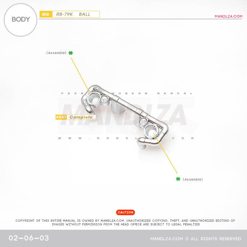 MG] BALL Ver.Ka BODY 02-06