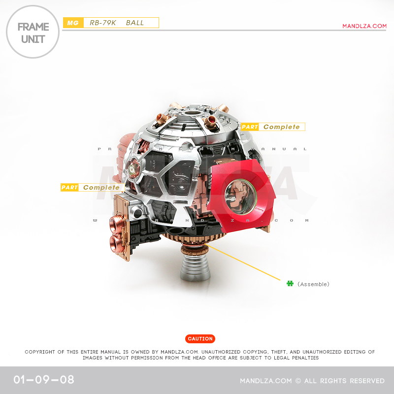 MG] BALL Ver.Ka FRAME UNIT 01-09