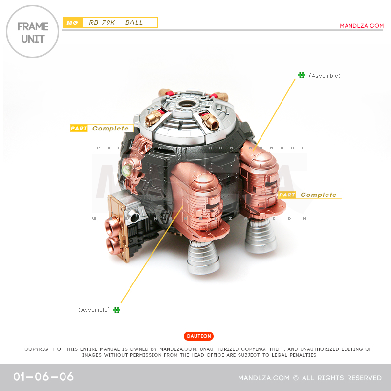 MG] BALL Ver.Ka FRAME UNIT 01-06