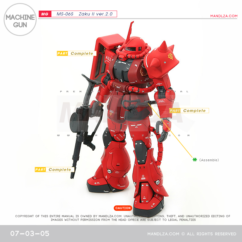 MG] Char Zaku 2.0 WEAPON 07-03